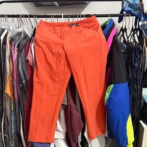 Zara Vibrant Orange Pants
